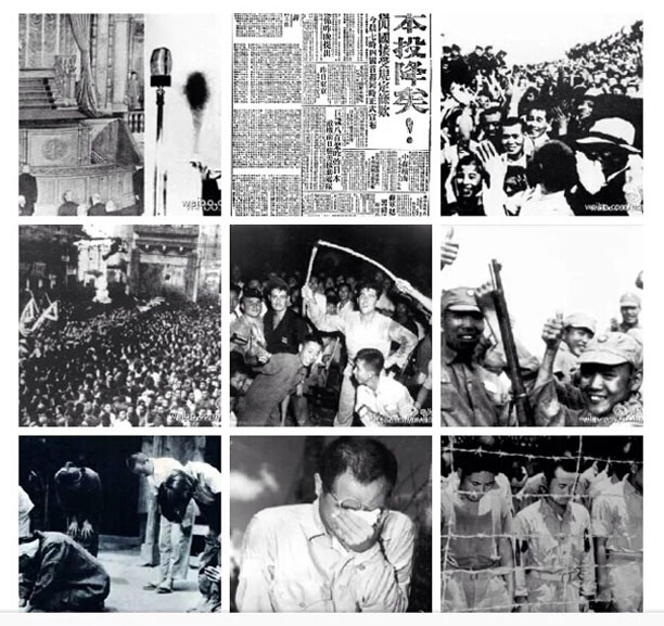 亮阁门窗，温故1945年8月15日，日本宣布投降剪报