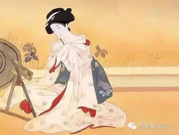 亮阁门窗,七夕--妇女洗发