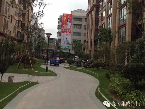 亮阁门窗,跑小区推广的方法